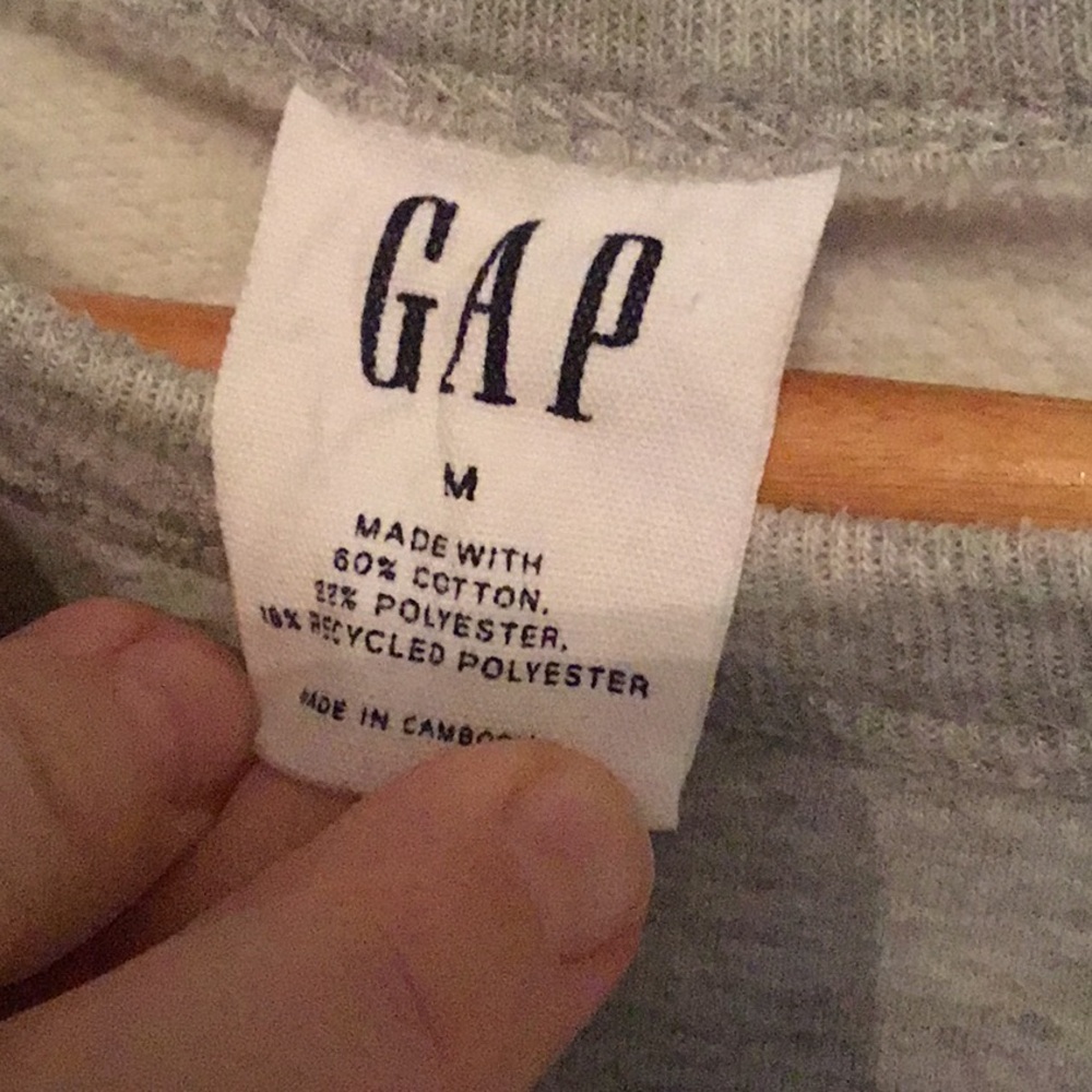 GAP Gray Sweatshirt - Picture 2 of 2